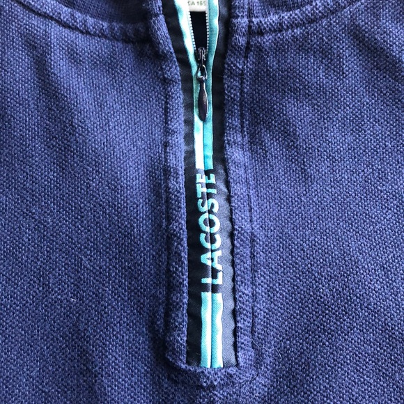 Lacoste Navy Blue Pullover - Picture 3 of 5